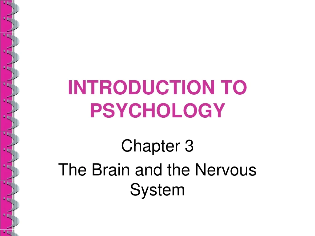 introduction to psychology