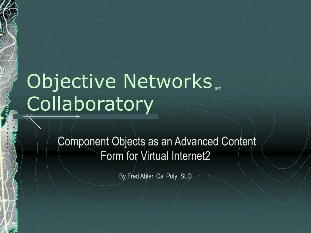 objective networks sm collaboratory