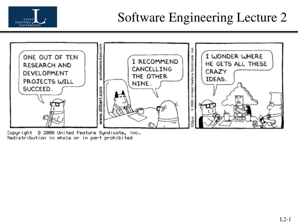 software engineering lecture 2