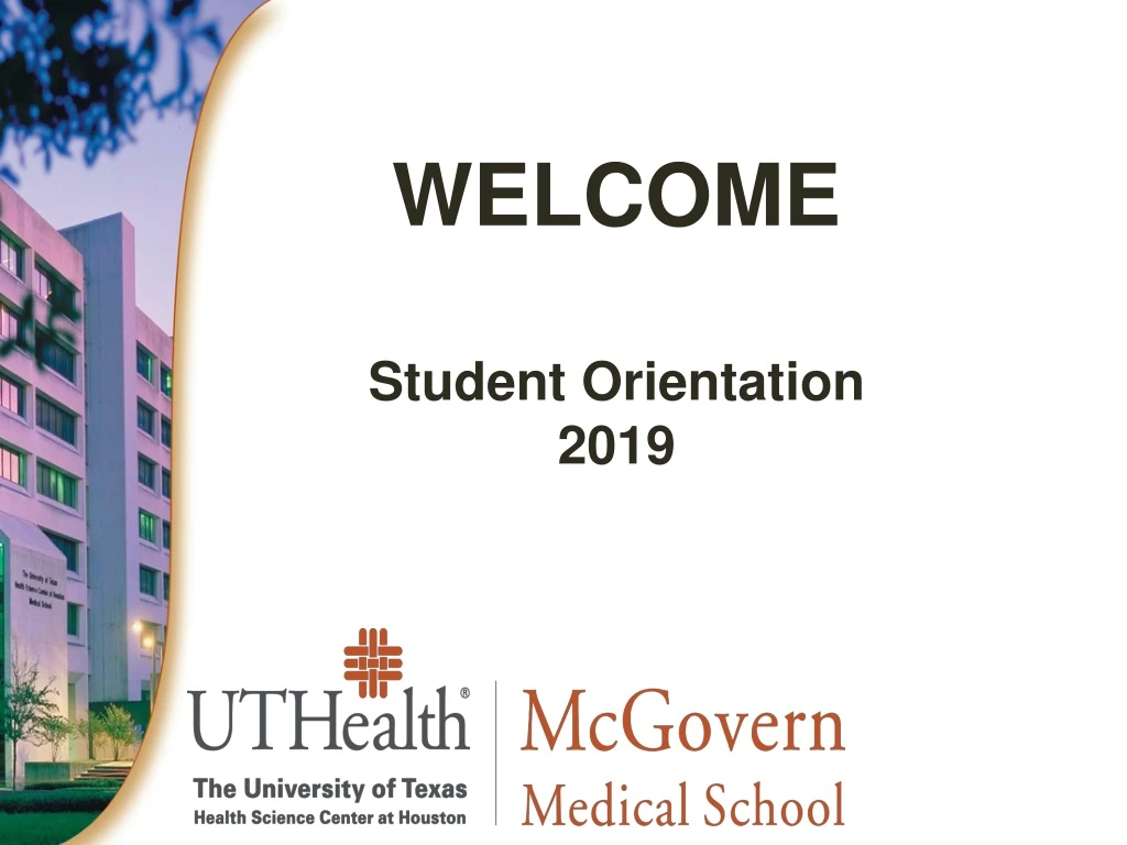 welcome student orientation 2019