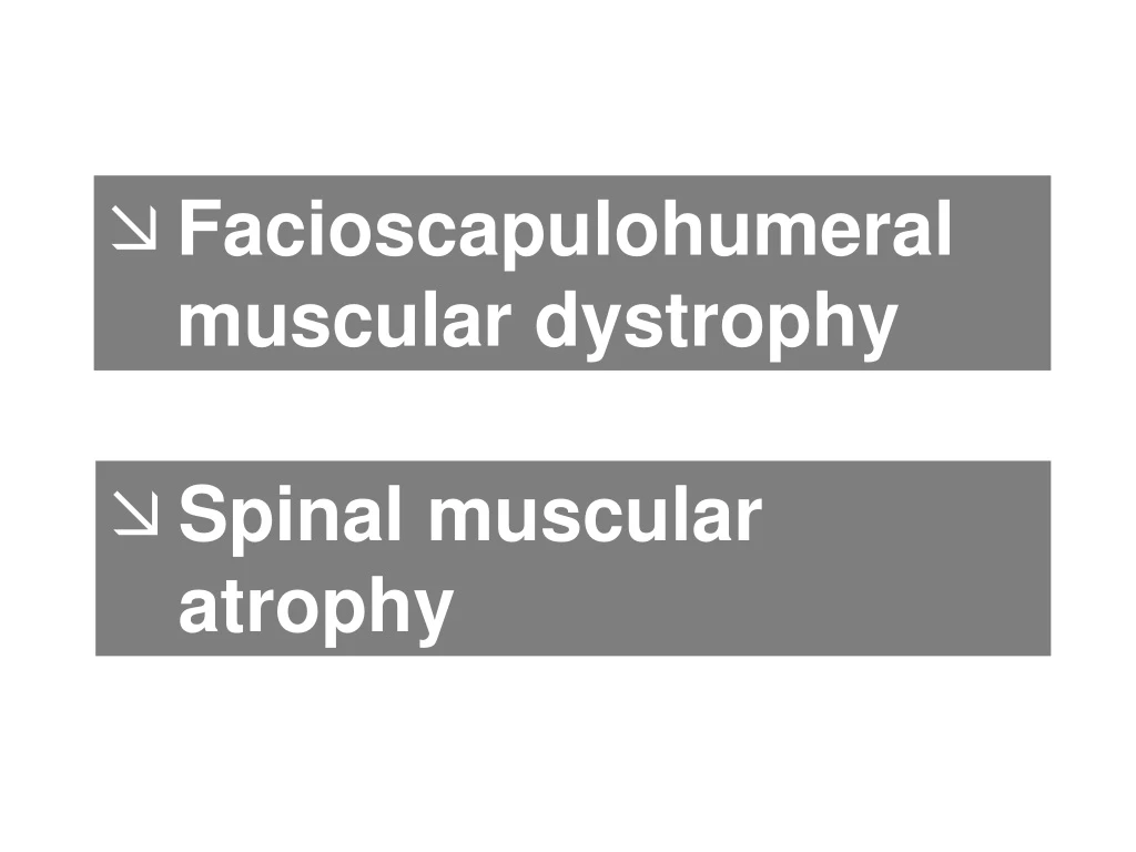 facioscapulohumeral muscular dystrophy