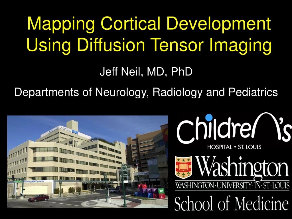 mapping cortical development using diffusion tensor imaging