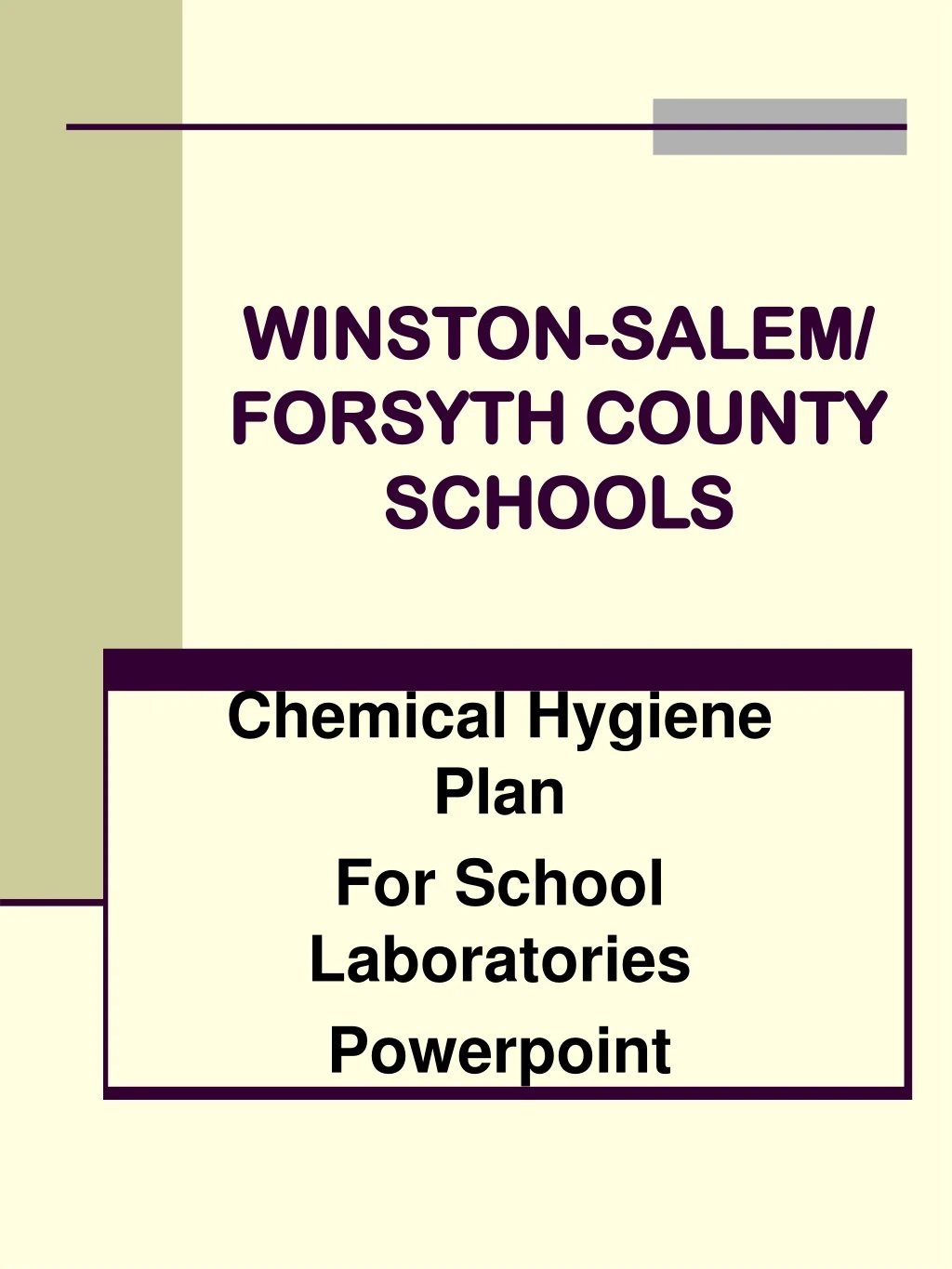 winston salem forsyth county schools