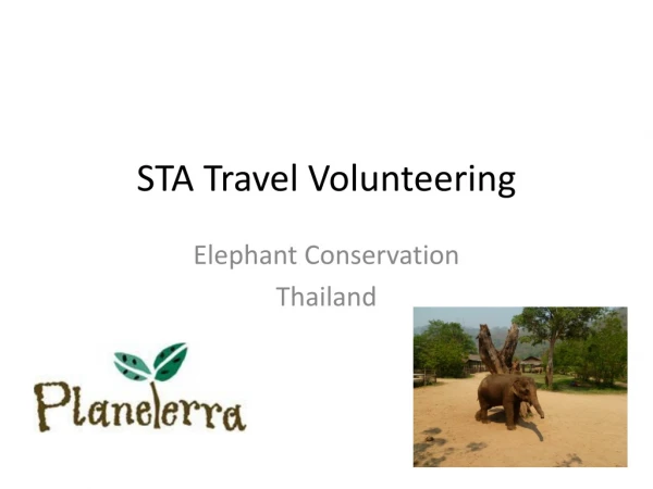 STA Travel Volunteering