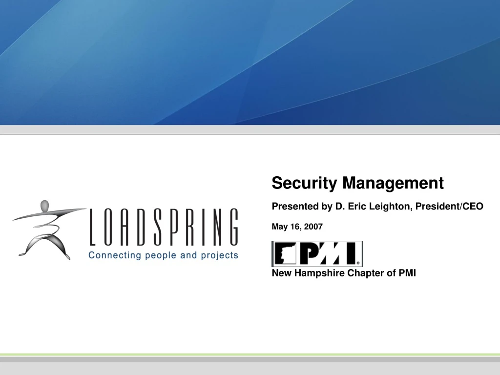 security management