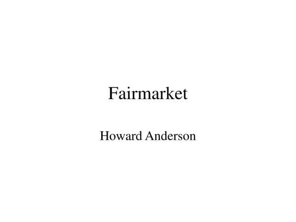 Fairmarket