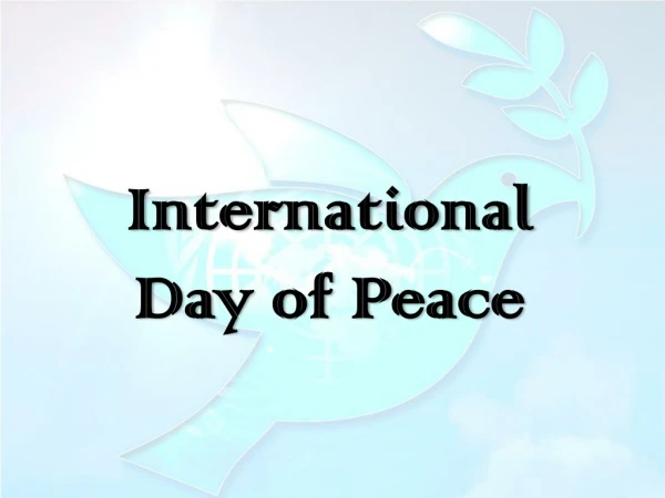 International Day of Peace