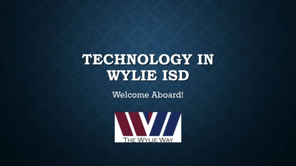Technology in  Wylie ISD