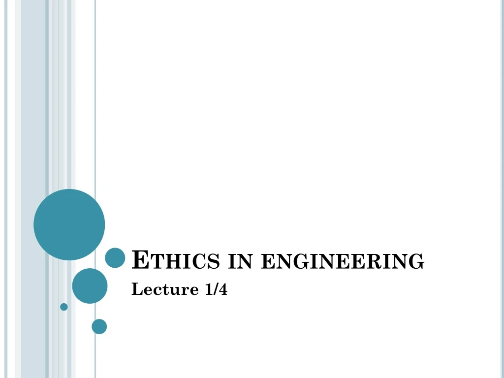 ethics in engineering