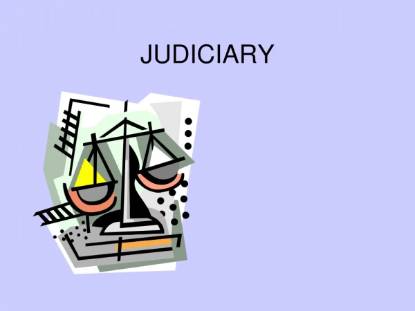 JUDICIARY