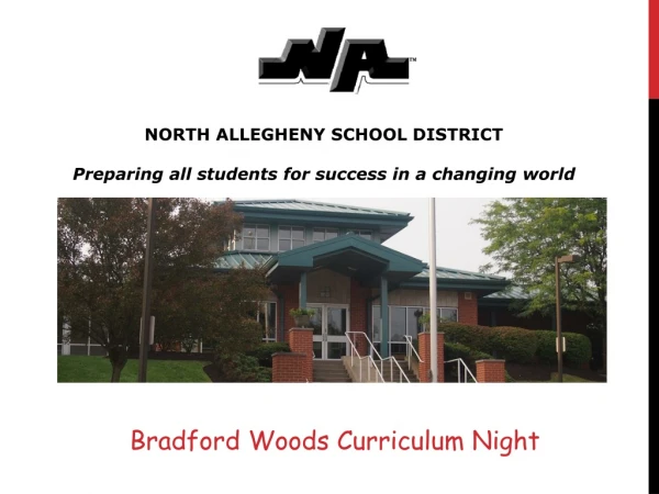 Bradford Woods Curriculum Night