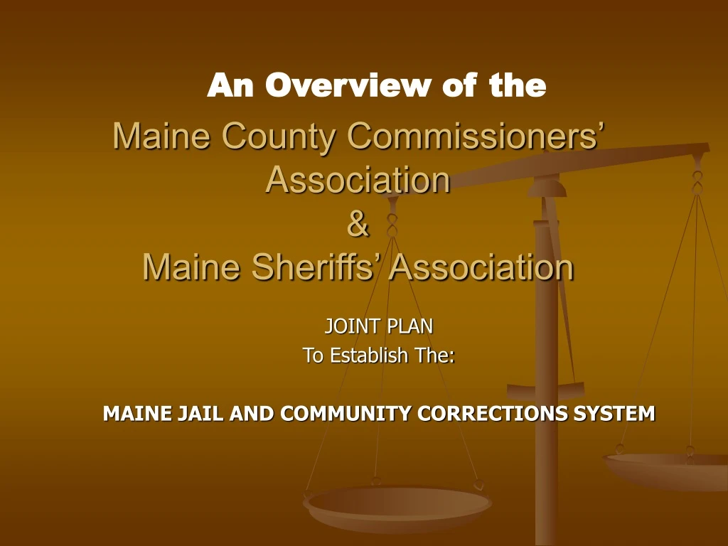 maine county commissioners association maine sheriffs association