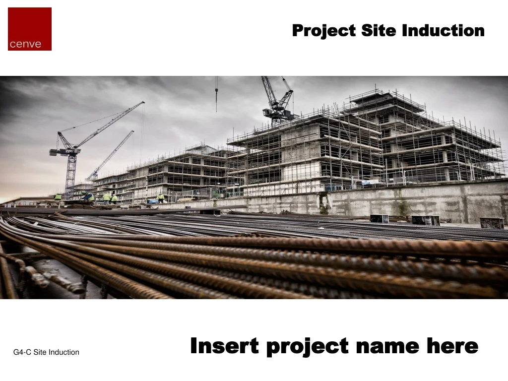 project site induction