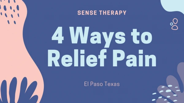 4 Ways to Relief Pain