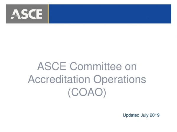 ASCE PEV Training