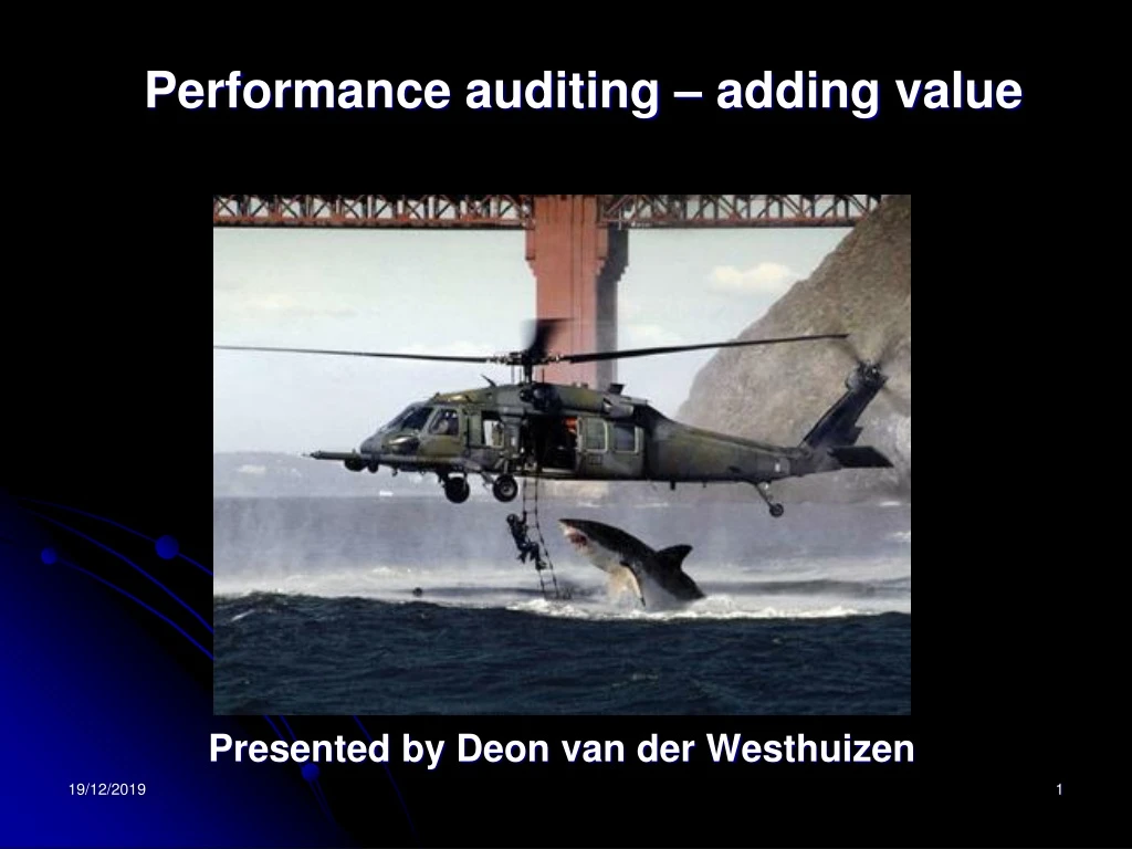 performance auditing adding value
