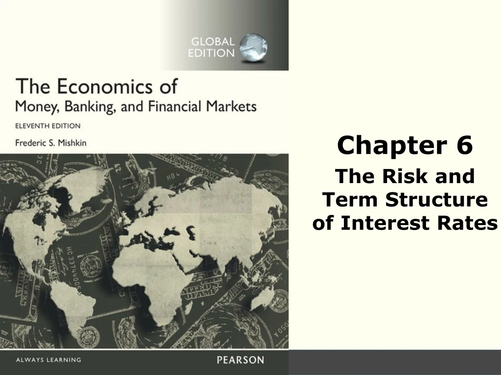 chapter 6 the risk and term structure of interest rates