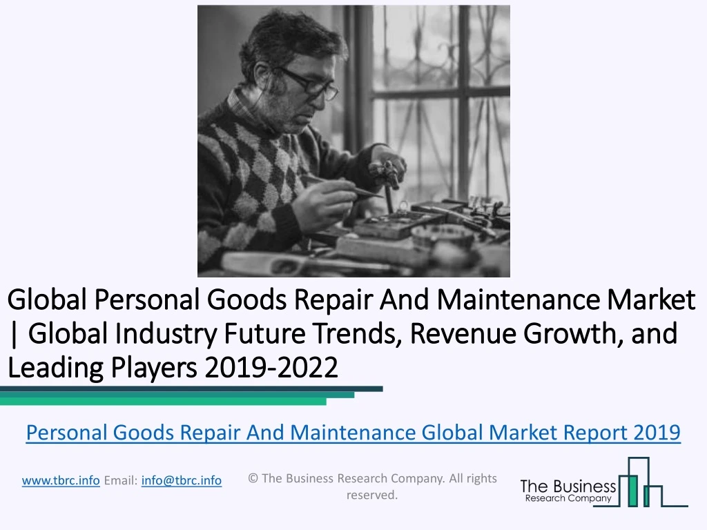 global global personal goods repair