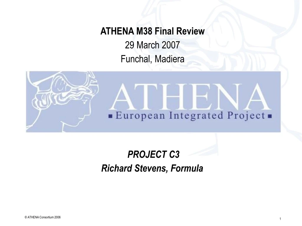 project c3 richard stevens formula
