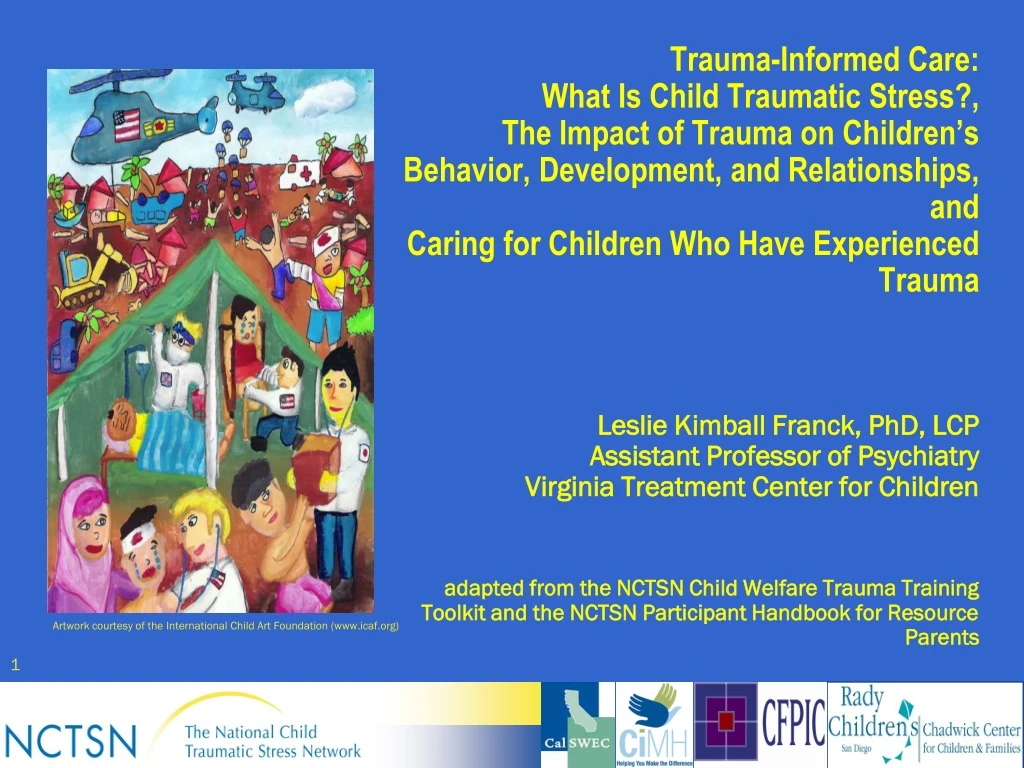 trauma informed care what is child traumatic