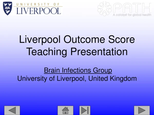 Liverpool Outcome Score Teaching Presentation