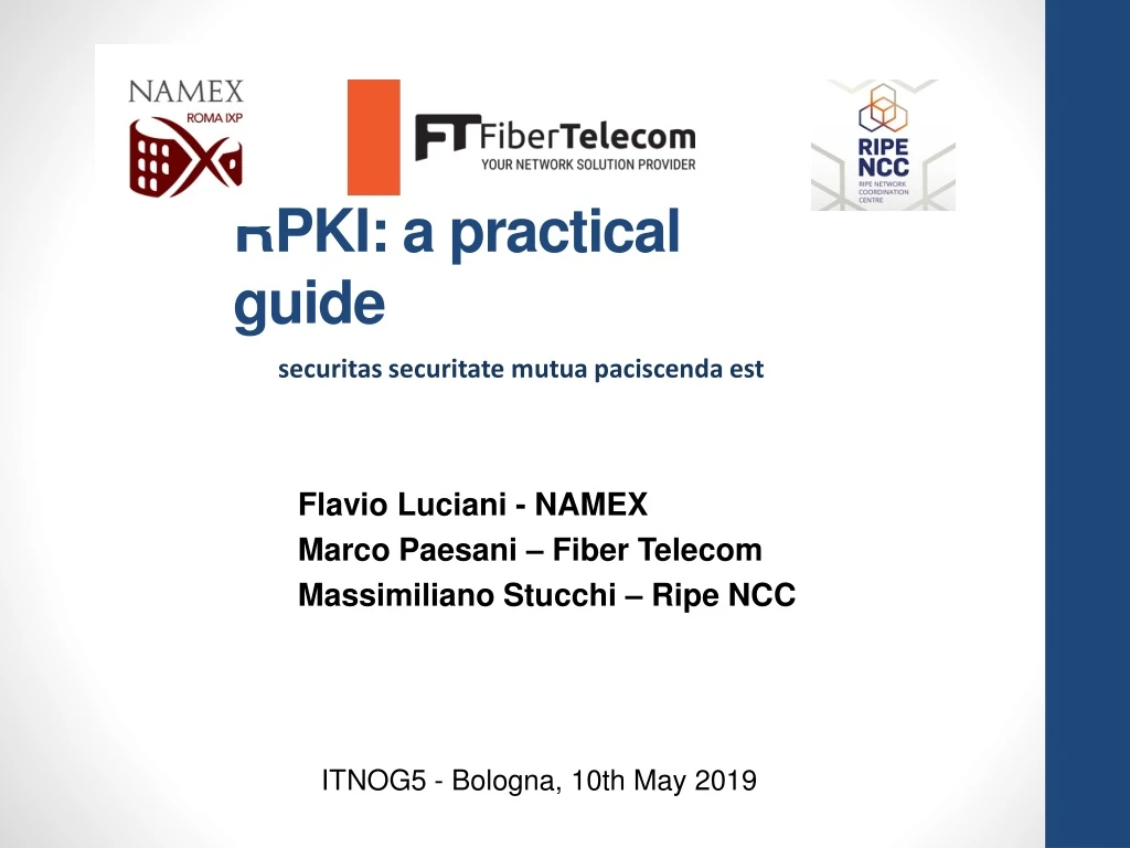 rpki a practical guide