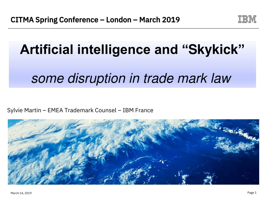 citma spring conference london march 2019