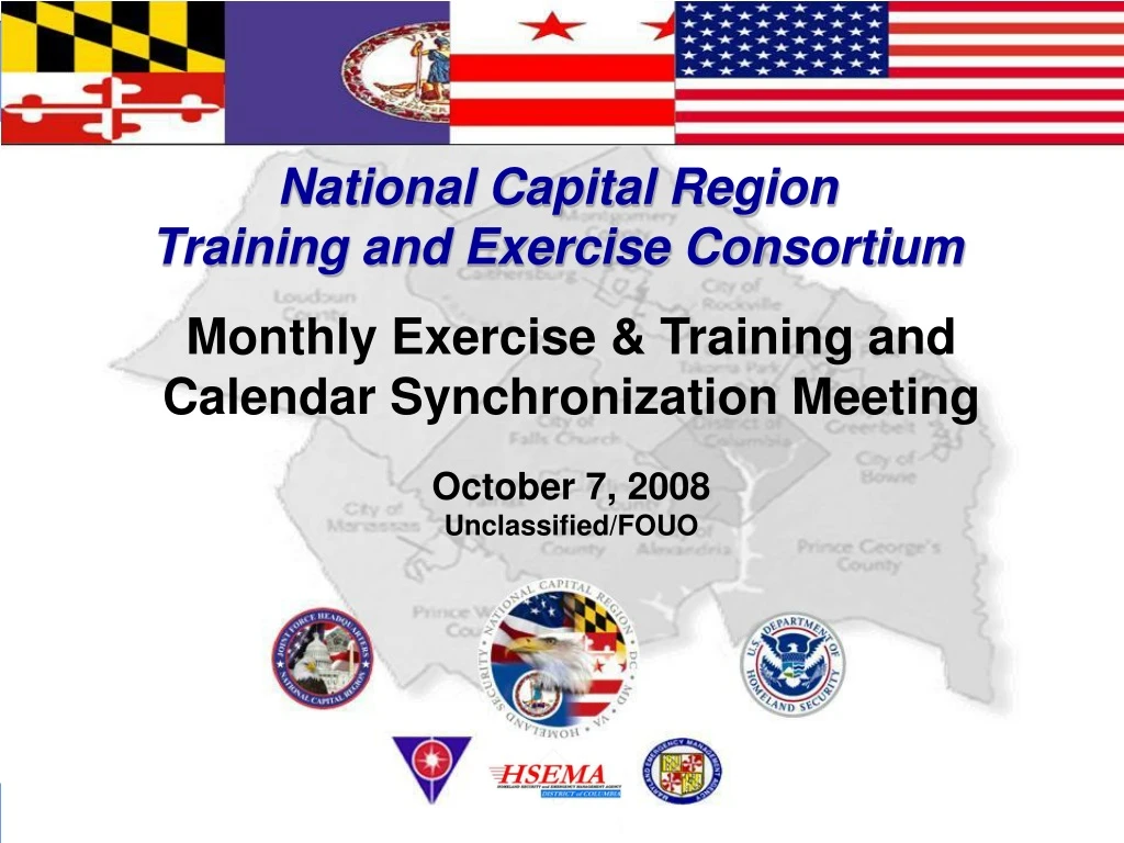 national capital region training and exercise