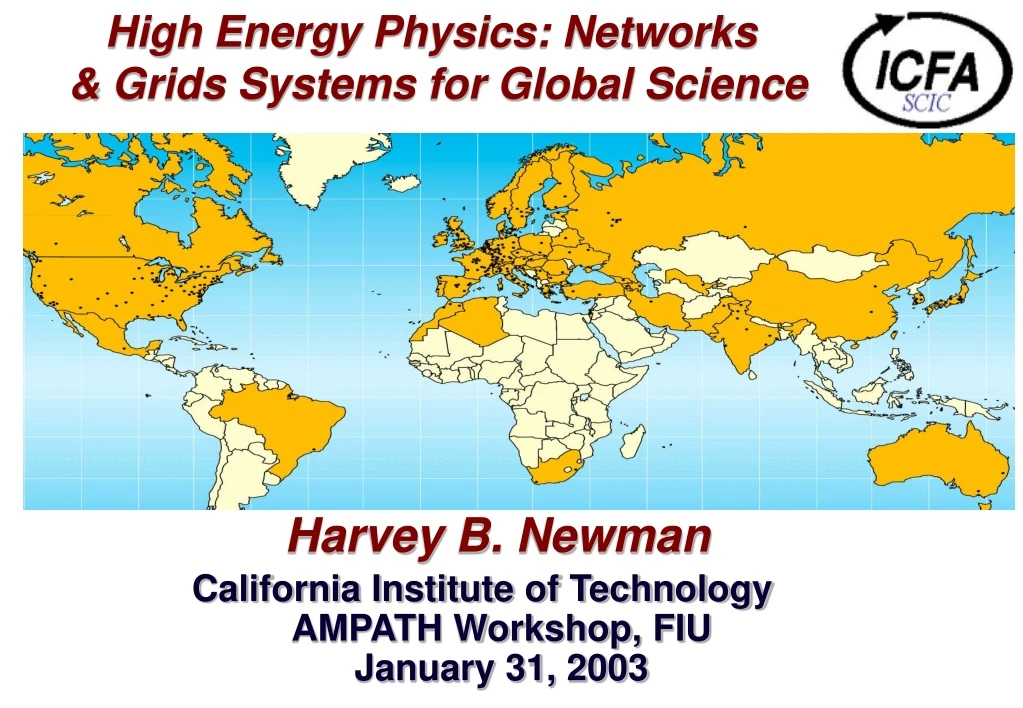 high energy physics networks grids systems