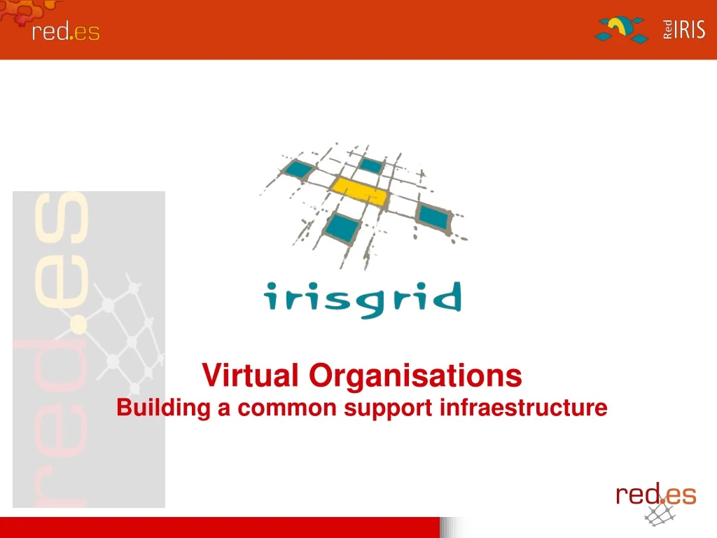 virtual organisations building a common support