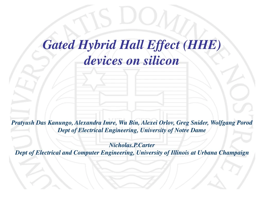gated hybrid hall effect hhe devices on silicon