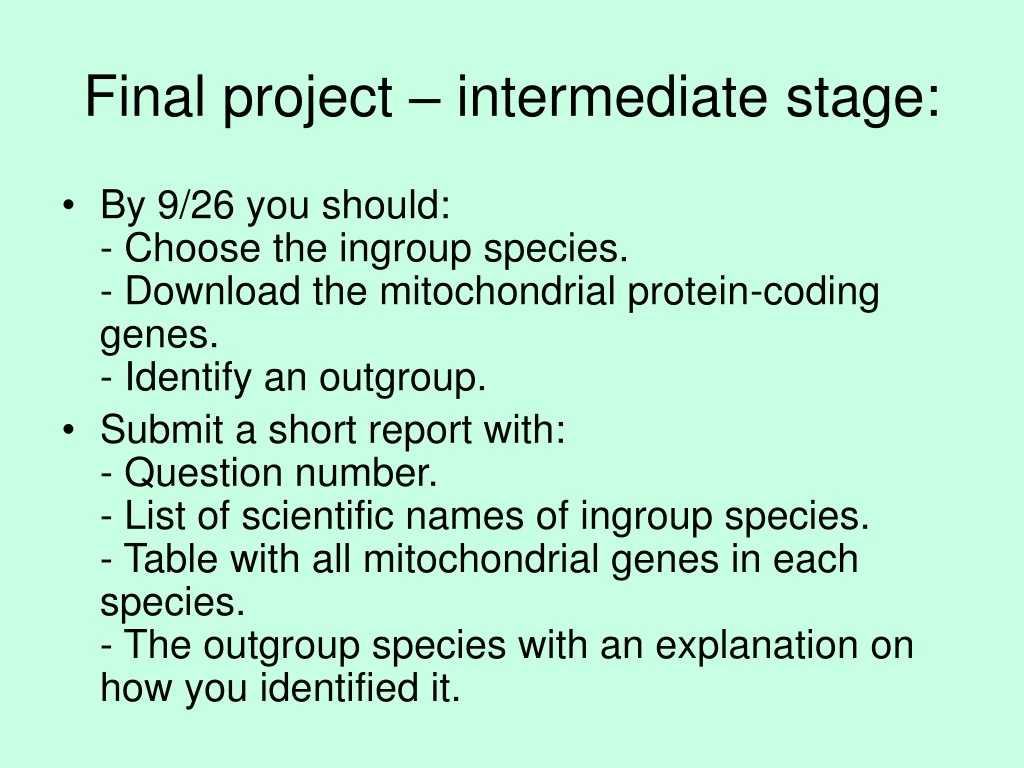 final project intermediate stage