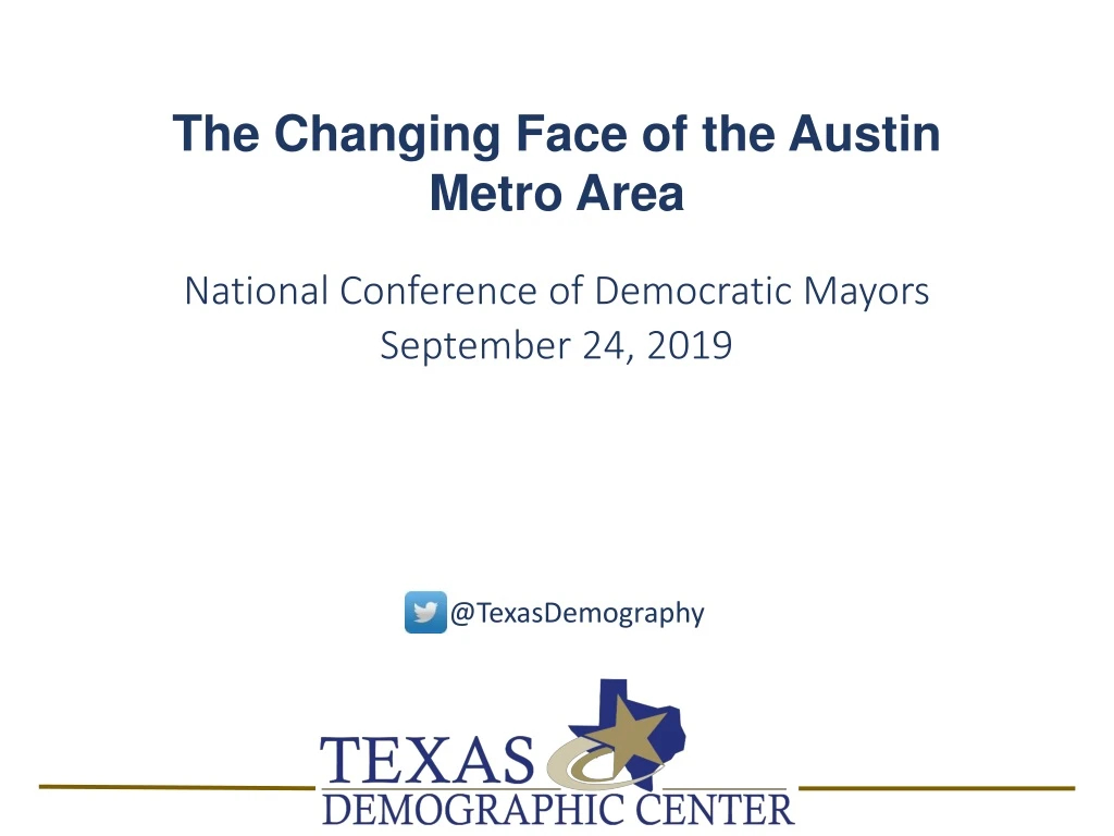 the changing face of the austin metro area