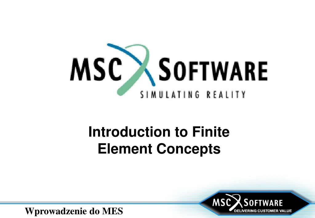 introduction to finite element concepts