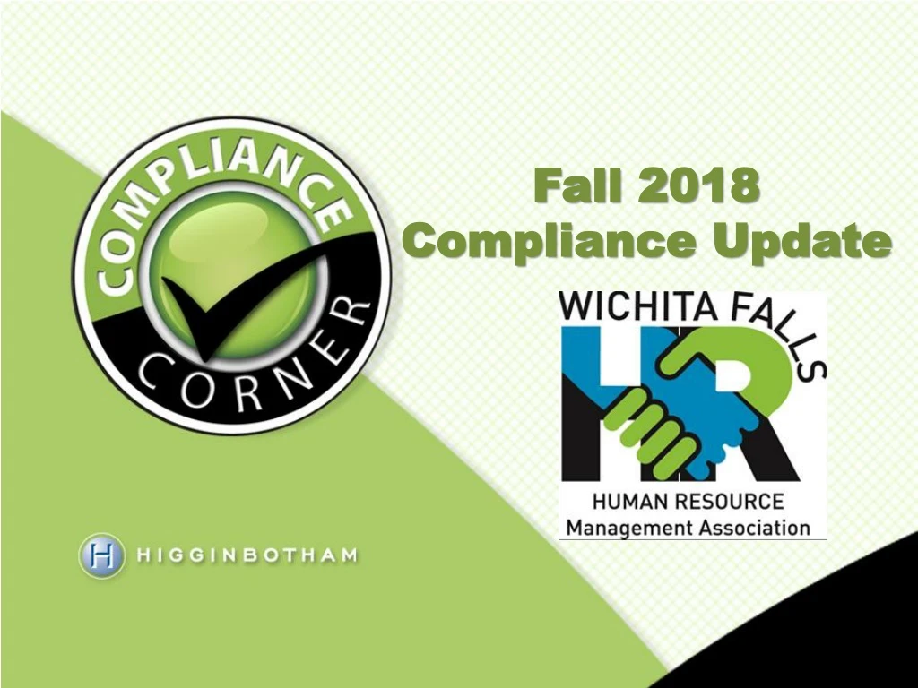 fall 2018 compliance update