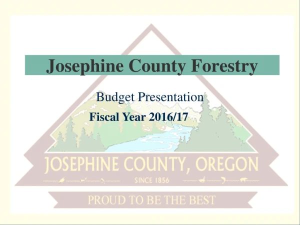 Josephine County Forestry