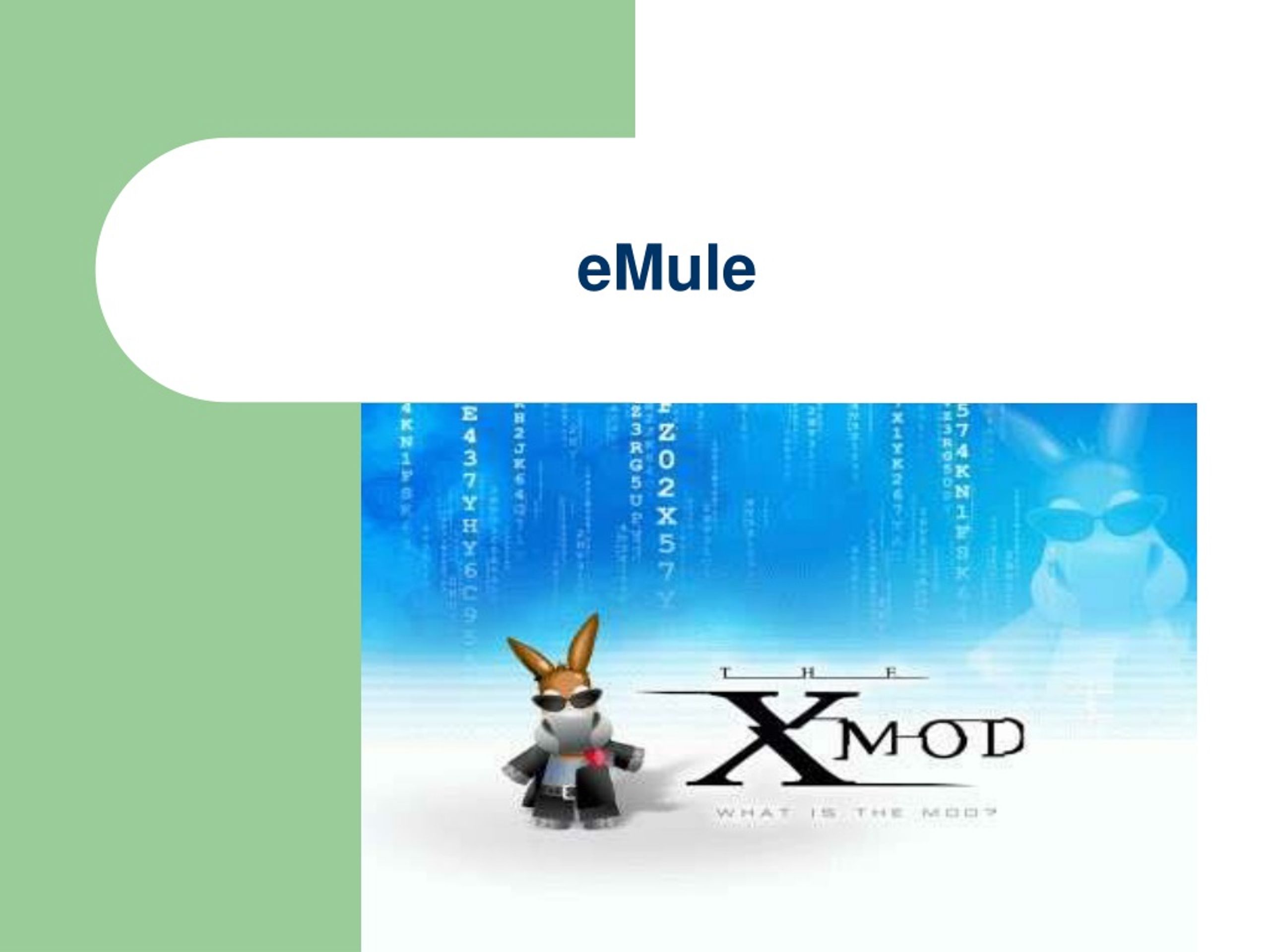 eMule - slide 1