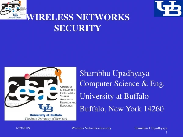 WIRELESS NETWORKS                                   SECURITY