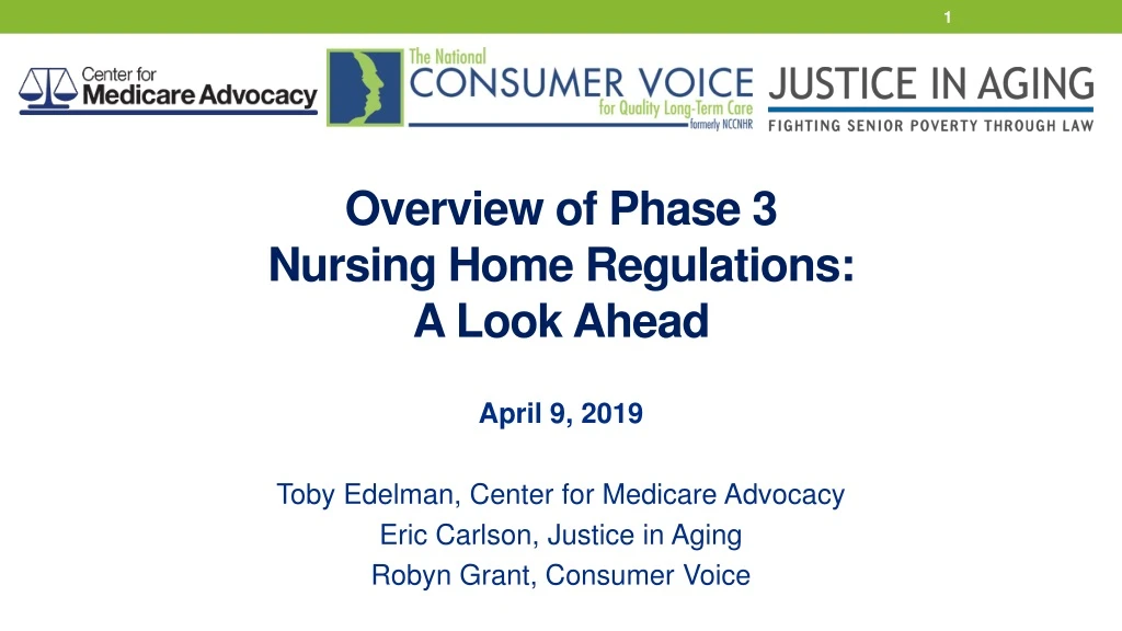 overview of phase 3 nursing home regulations a look ahead