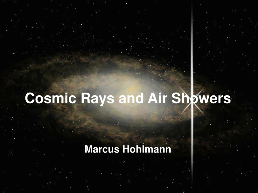 cosmic rays and air showers
