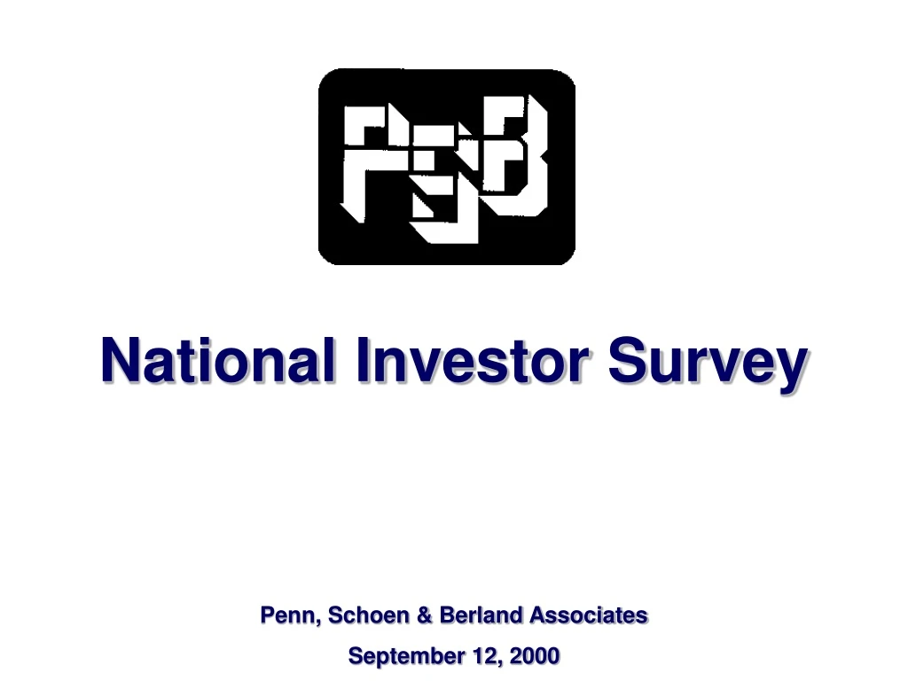 national investor survey