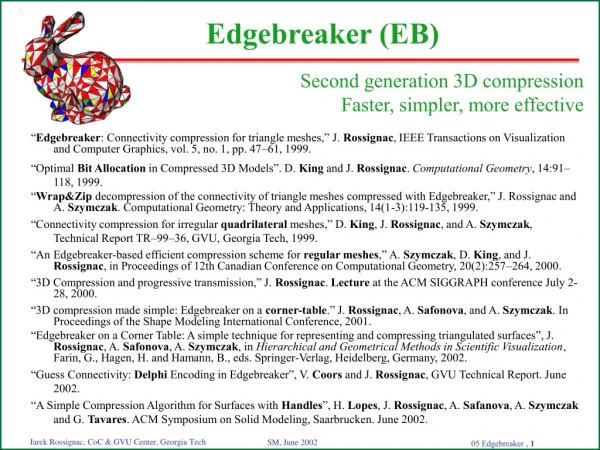 Edgebreaker (EB)