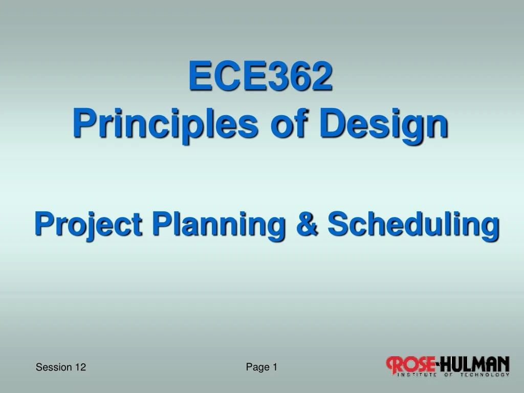 ece362 principles of design