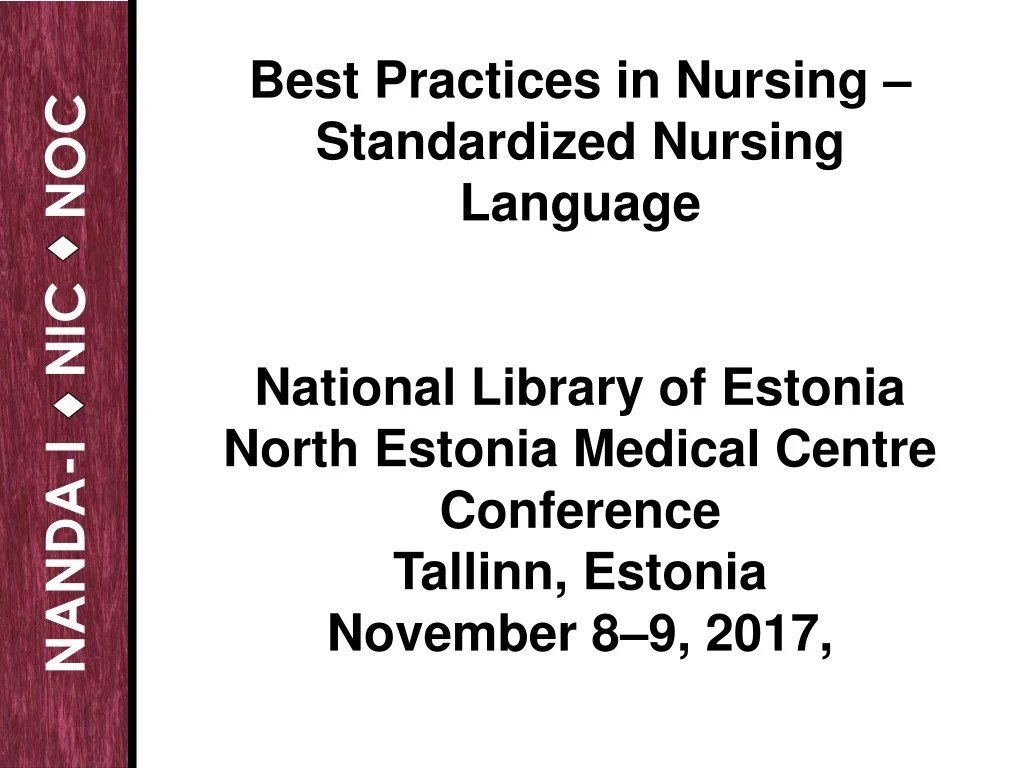 best practices in nursing standardized nursing