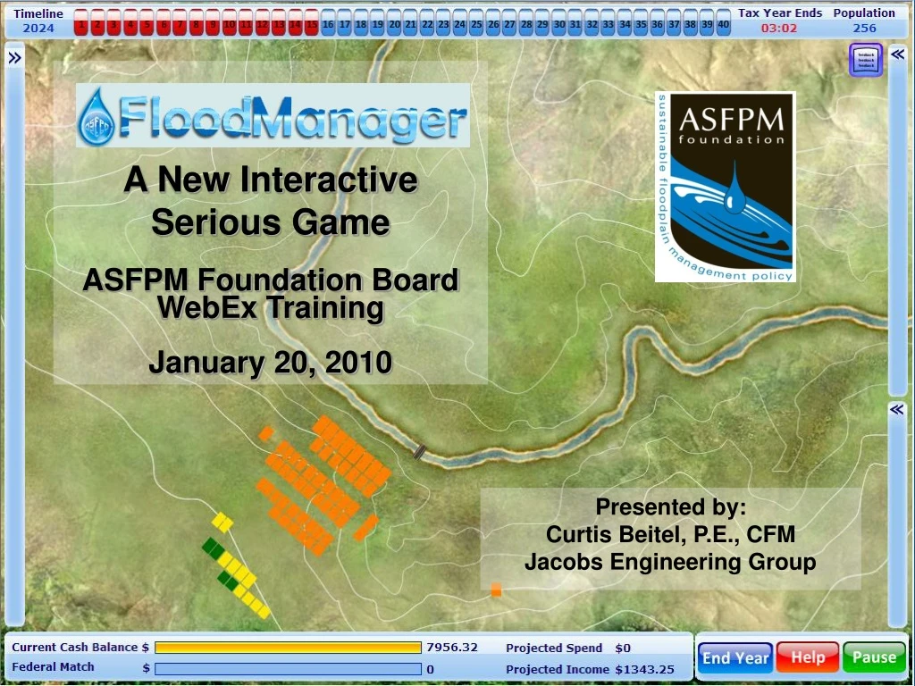 a new interactive serious game asfpm foundation