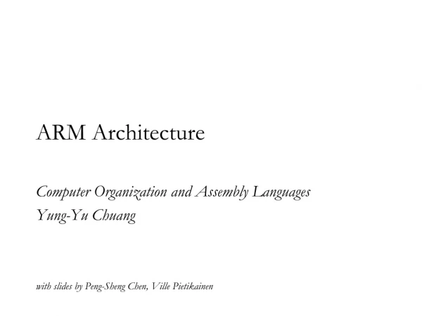 ARM Architecture