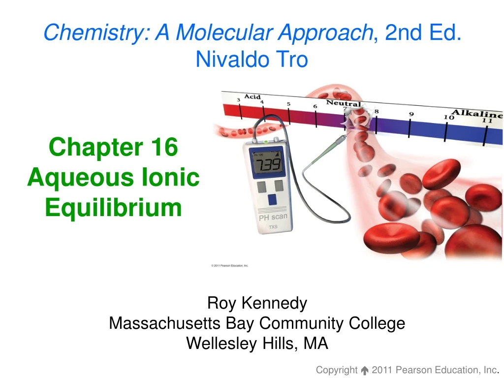 chapter 16 aqueous ionic equilibrium