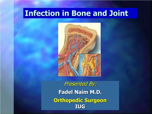 Infection in Bone and Joint