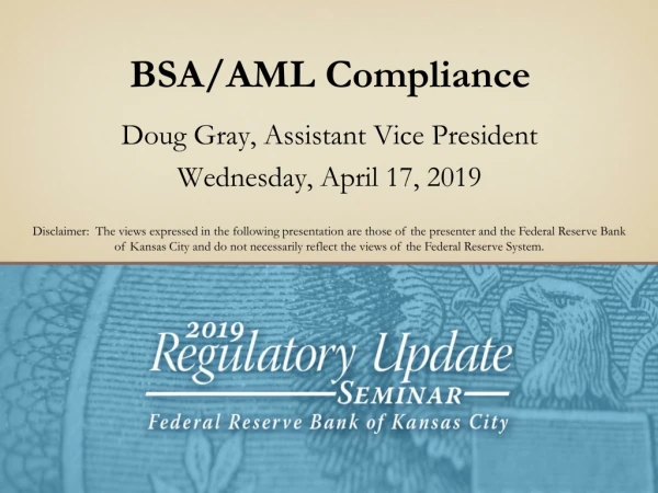 BSA/AML Compliance