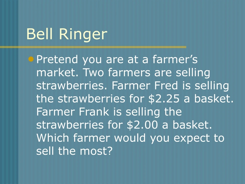 bell ringer